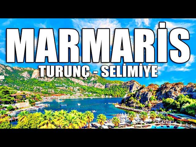 MARMARİS TURUNÇ SELİMİYE TURU 4K-MARMARIS TURUNC SELIMIYE WALKING TOUR 4K#marmaris#turunç#selimiye