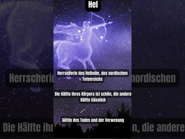 Hel: Herrscherin der Unterwelt in der Nordischen Mythologie #götter #asgard #mythologie