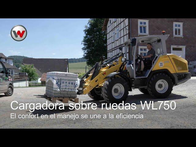 Eficiente en cualquier aplicación: la nueva cargadora sobre ruedas WL750 de Wacker Neuson