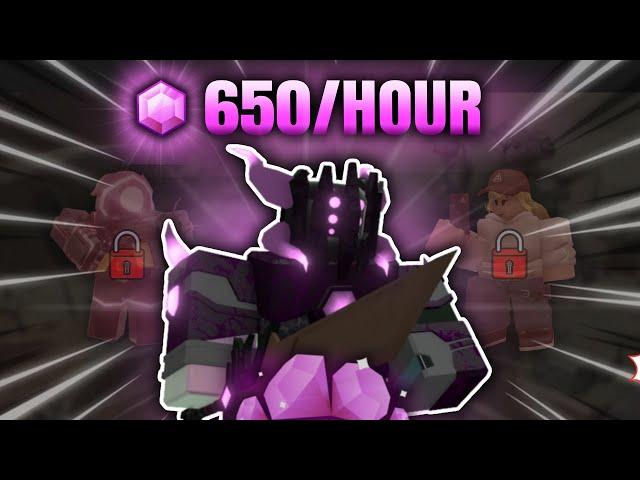 The NEW BEST WAY TO GRIND GEMS IN TDS [Get Hacker 1 DAY] (Roblox)