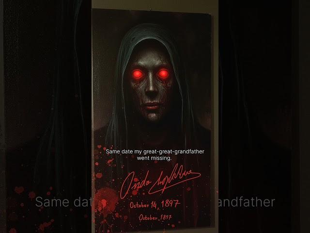 My Dad Hid a Painting in the Attic — Then It Started to Bleed” #CursedObjects #TrueStory