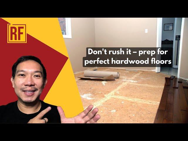 The Art of Floor Preparation: Ensuring a Solid Foundation for Hardwood Flooring