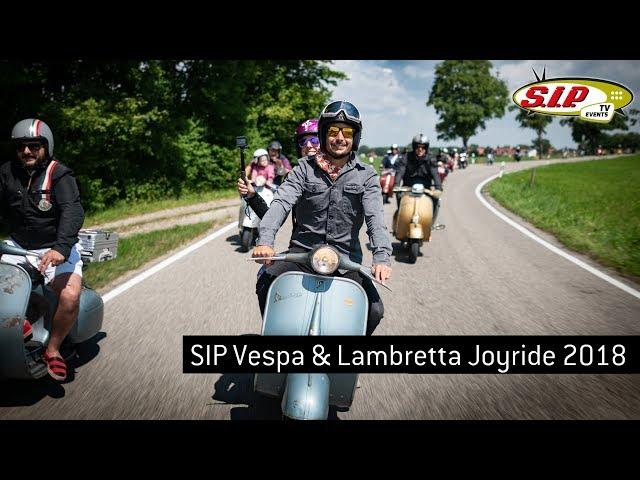 Vespa & Lambretta Joyride SIP Scootershop July 2018