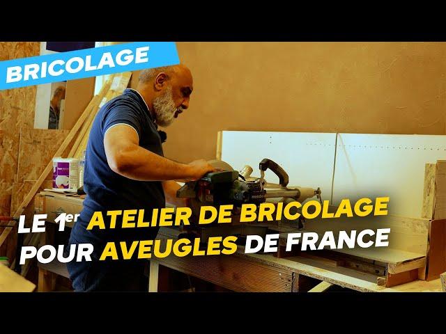 Cette association veut démocratiser les outils de bricolage pour personnes aveugles