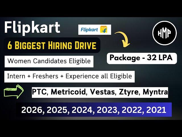 Flipkart sde 1 off campus | 2026 batch internship | 2025 batch hiring | 2024 batch hiring