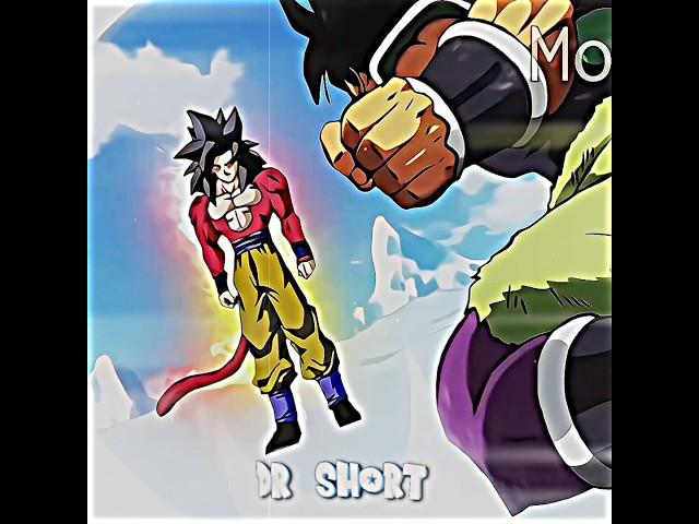 Broly Picked the Wrong Saiyan to Fight #dbgt#broly#goku#shorts