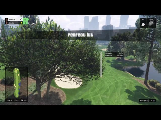 GTA 5 Record Golf Drive