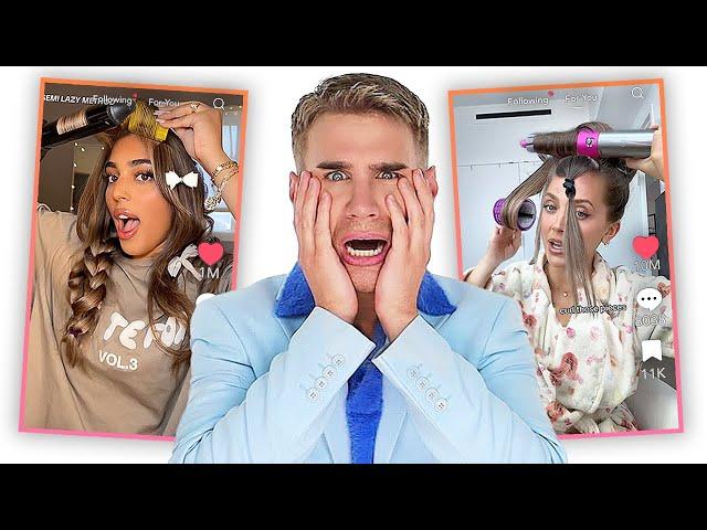 I Tried Tiktok Hair Hacks (and failed) So You Don't Have To