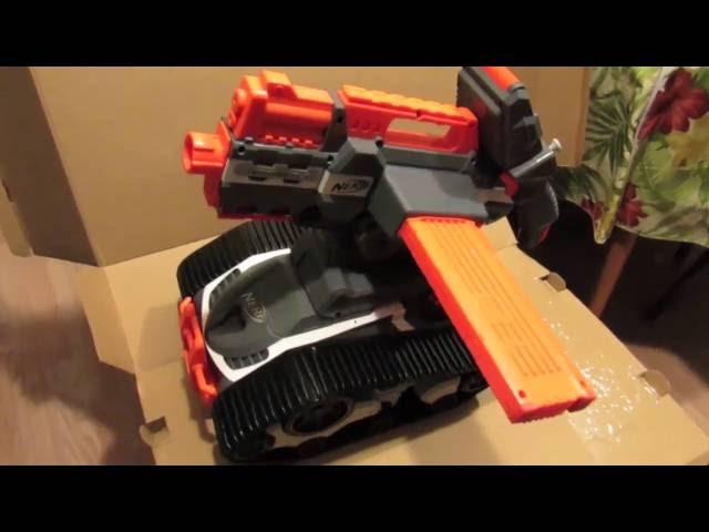 [UNBOXING] New Nerf Terrascout! RC Nerf Elite Tank!