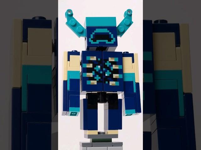 LEGO Minecraft The Warden - Minecraft LEGO #shorts #lego #minecraft #minecraftshorts