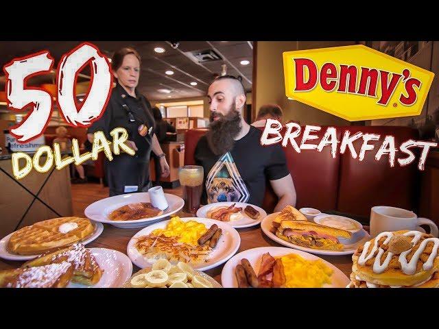 The Denny's 50 Dollar Breakfast Challenge | The Chronicles of Beard Ep.66