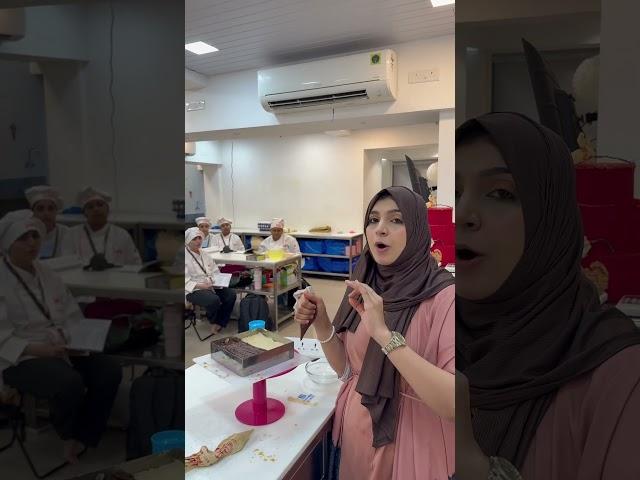 Italian Buttercream And Opera Cake Sikhate hai International Course mei#hkrshorts