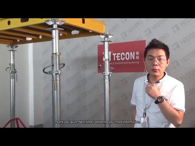 TECON | Aluminium slab table formwork