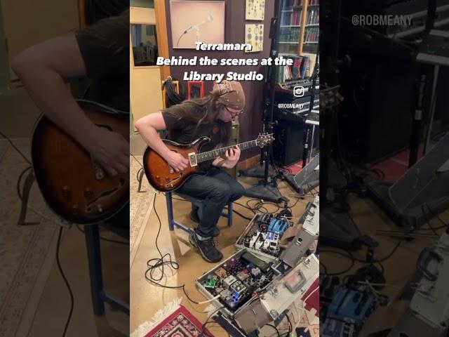 Behind the scenes with Rob Meany and Terramara at the Library Recording Studio.