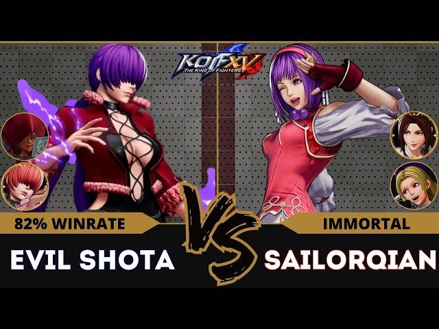 KOFXVEVIL SHOTA (O.Shermie/Najd/Shermie) vs SAILORQIAN (Athena/Mai/Hinako)Replay Match - 11/24