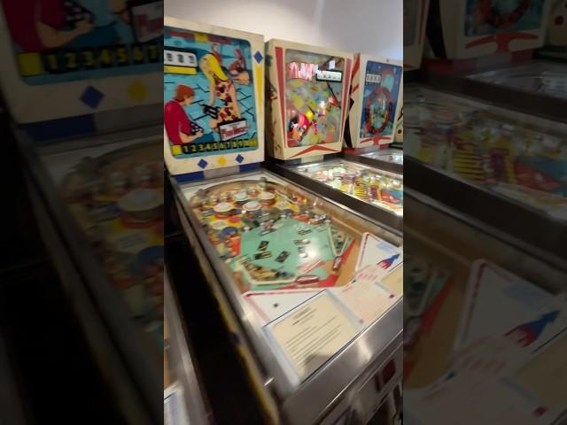 Very Old Pinball Machinies