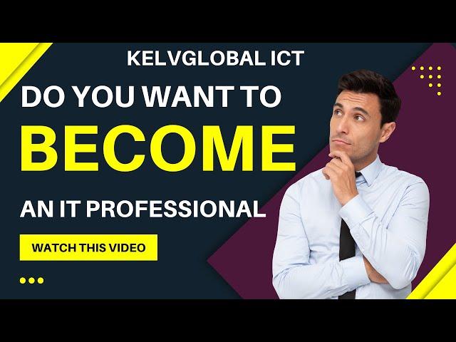 What do you need to become an IT Professional? Become an IT Professional without a Degree