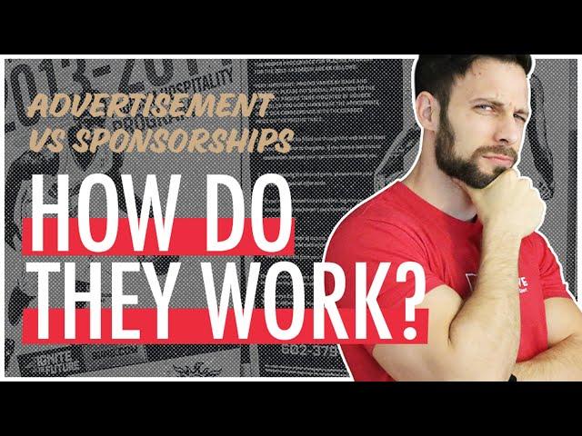 How Sponsorships Work: Sports Advertisement vs Sponsorships