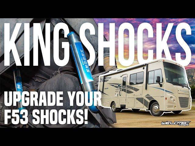 SECRET'S OUT  King Shocks are NOT Just for Trophy Trucks | WeldTec Designs Class A RV Suspension FIX