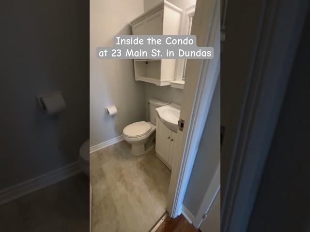 Inside Tour of Condo #501 at Hampton Court  in Dundas, Ontario at 23 Main Street. RE/MAX Escarpment