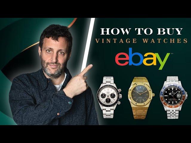 A Guide: Buying Vintage Watches On eBay!