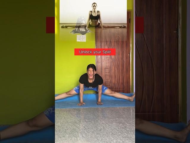 It’s not one day practice ️.#yoga #fitness #legdaychallenge #youtube #kavyakiduniya