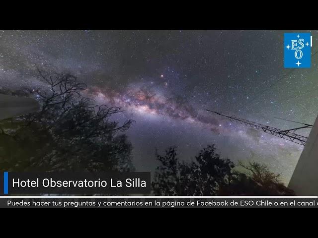 Visita virtual guiada Observatorio La Silla de ESO. Sábado 26/10/2024, 11:00h CLT