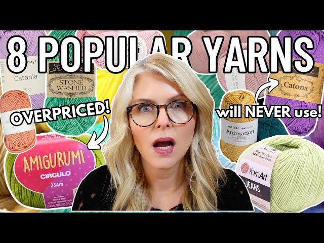 Popular Yarns I Will NEVER Use to Crochet Amigurumi Toys! (+ NEW Favorites)