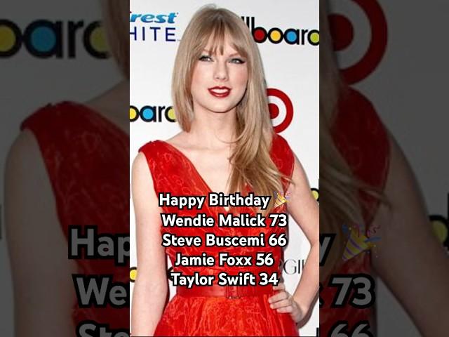 #celebritybirthday #taylorswift @TaylorSwift #jamiefoxx @jamiefoxx  #stevebuscemi #pop #kpop #ny