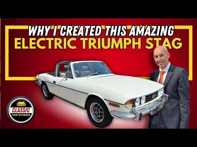 The Mk 2 Triumph Stag Goes Electric!