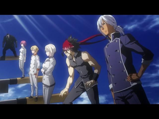 Shokugeki no Soma:  Ni no Sara Opening *Rough Diamonds* [HD 60fps]