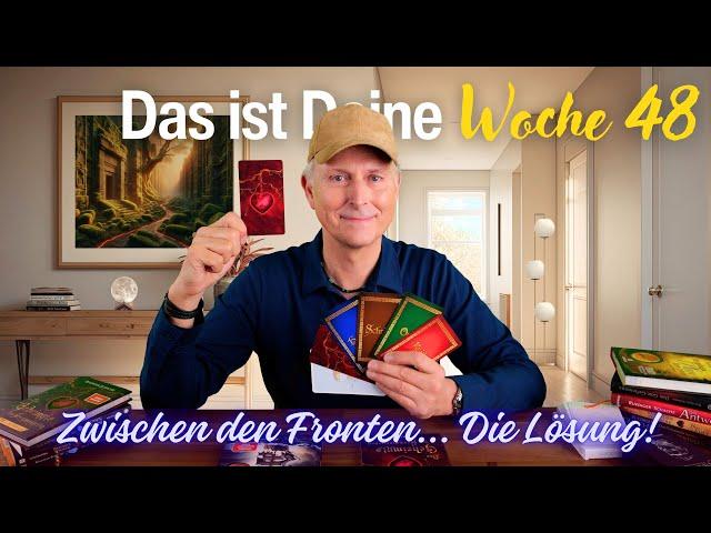 Tarot Wochenlegung 48 | Zwischen den Fronten & die Lösung  | Legung mit 3 Decks