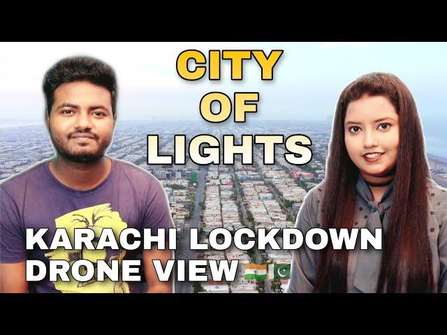 Indian Reaction on Karachi City | Lockdown Drone View