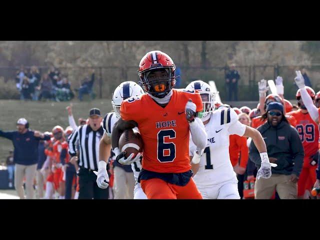 Hope College Football 2023 Season Highlights