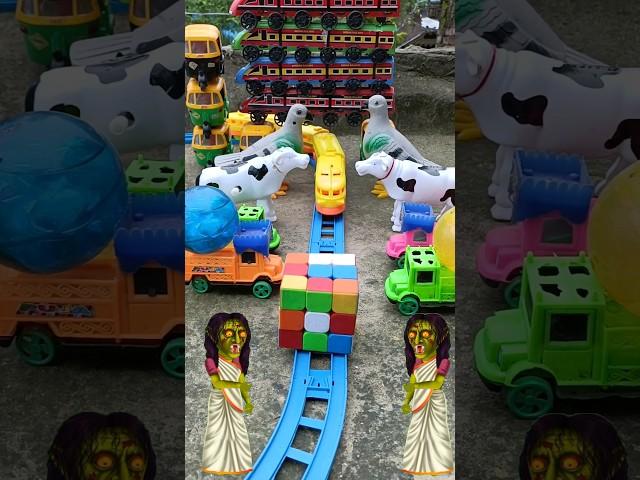 gadi  train video ️gadi, cow, truck, bus, tractor video #shortvideo #funny#viralvideo #short