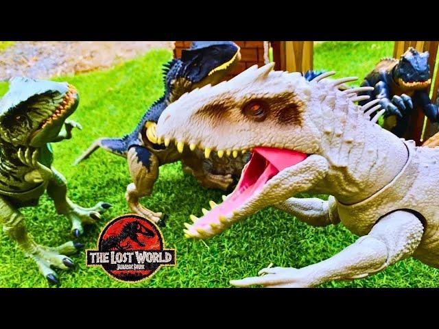 Amazing Jurassic World's POPULAR Dinosaur:T-Rex,Velociraptor, Spinosaurus, Scorpius Rex,Giant I-REX