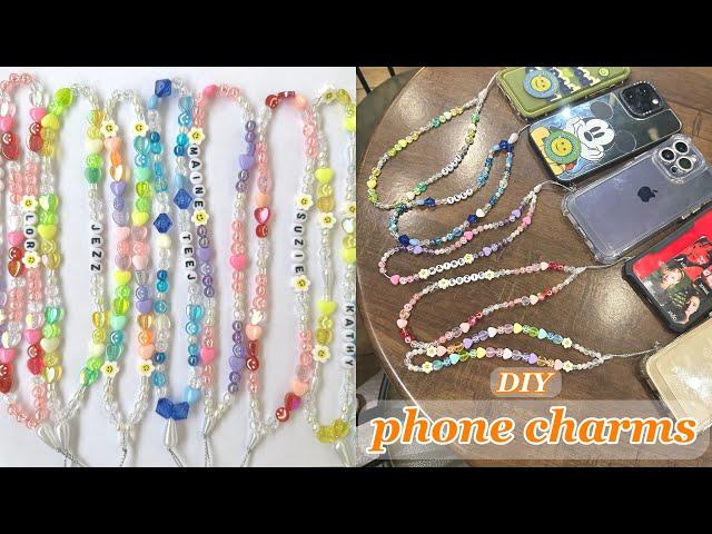 How To Make DIY Phone Charms | Gift Ideas