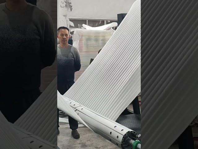 Today we tested the FLY-120 EPE Foam Sheet machine-05.mm thickness#manufacturer#EPE#extruder#packing