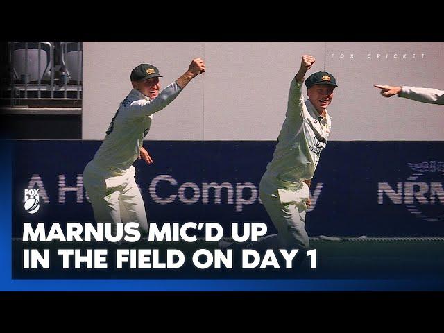 'The Big Cheese on the board!' - Mic'd up Marnus cracks zingers with McSweeney  | Fox Cricket