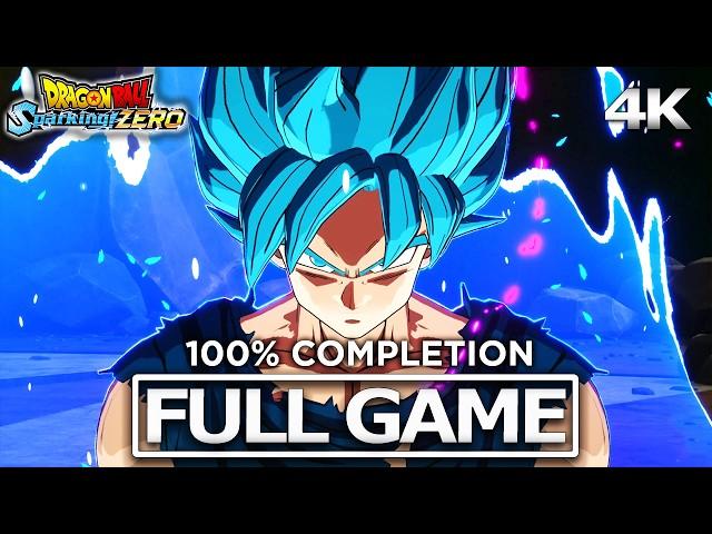 DRAGON BALL SPARKING ZERO Full Gameplay 100% Walkthrough / No Commentary【FULL GAME】4K 60FPS Ultra HD