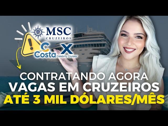 VACANCIES to WORK ON A CRUISE SHIP and EARN IN DOLLARS! Salaries up to USD 3,000  | Mari Rel