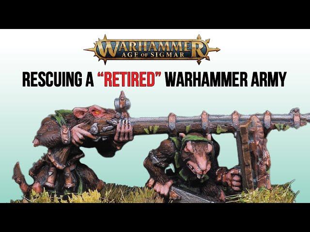 Rescuing a "RETIRED" Warhammer Army