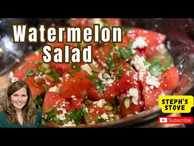 Watermelon Salad: Refreshing Summer Salad Bursting with Flavor - Steph’s Stove