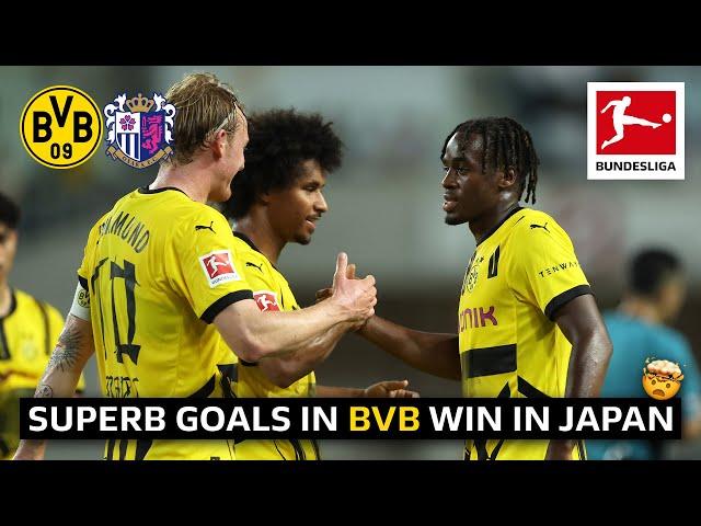 Adeyemi & Bynoe-Gittens with Great Goals! | BVB vs Cerezo Osaka Highlights