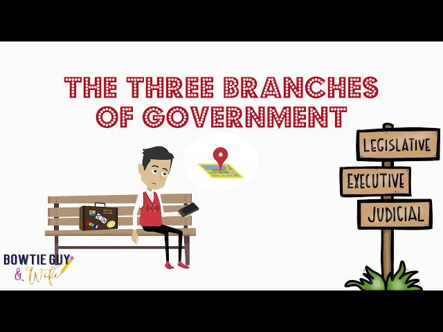 Branches of the U.S. Government - Educational Social Studies Video for Elementary Students & Kids