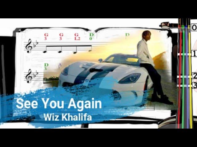 See You Again | Wiz Khalifa | Violin SHEET MUSIC [With Fingerings] [Level 4]