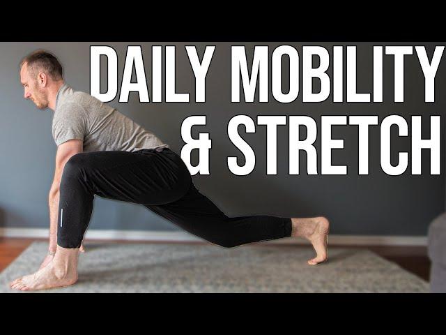 10 Minute Mobility & Stretching Routine Follow Along - Morning, Daily, Warm up, or Cool Down