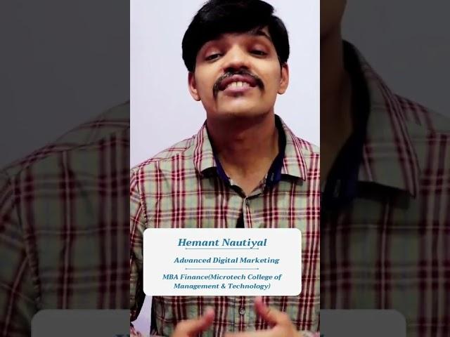 Hemant Nautiyal I Advanced Digital Marketing Student I Safalta