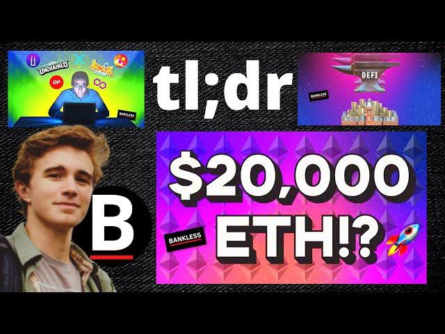 ETH to 20k, Crypto Culture to Infinity (tl;dr)