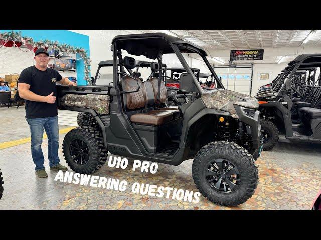 Answering Questions about The New CFMOTO U10 Pro | Part1